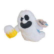 Bark Box Sheet Faced 7” Plush Dog Toy Ghost Crinkle Squeak MED 20-50 Lbs NWT - £10.14 GBP