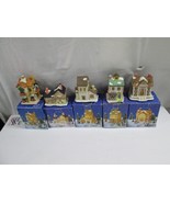 Lot Of 5 Olde Town Village Christmas Miniatures - $58.07 CAD