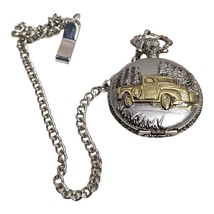 Benrus Vintage Gold and Silver Tone Men's Pocket Watch - $24.70