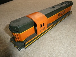 MTH O Scale Sample BNSF 6102 Diesel Locomotive Body Shell 15&quot; Long - $891.99 MXN