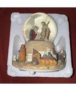 HERCO Musical Nativity Christmas Glitter Musical Snow Globe Silent Night... - $13.86