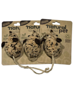 3 Pack Natural Pet Cat Toys Made With Natural Materials Catnip Mouse 7in - $35.54 CAD