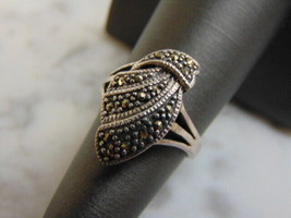 Women&#39;s Vintagee Estate Sterling Silver Ring 4.4g E2046 - £14.79 GBP