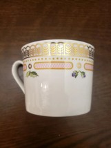 Georges Briard Bird&#39;s Foot Violet Viola Pedata, Flat Coffee Tea Cup - £6.40 GBP