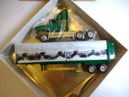 Winross Diecast Tractor Trailer Truck 1996 Green Happy Holidays ARL Transport - £101.60 GBP