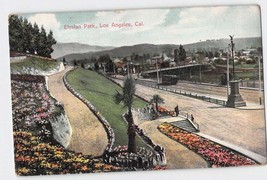 Postcard CA California Los Angeles Elysian Park 1908 Divided Used with Stamp - £6.32 GBP