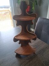 VNTG Wooden Wall Corner Shelf Hanging Shelves Display Rack - $34.65