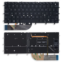New For Dell Xps 13 9343 13 9350 13 9360 Keyboard Us Backlit Dkdxh - £30.66 GBP