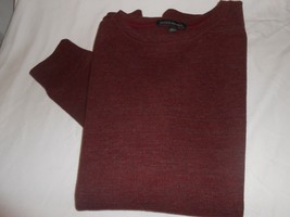 Men&#39;s size M Banana Republic thermal pullover waffle knit maroon Shirt NWOT  - £10.63 GBP