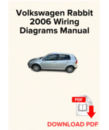 Volkswagen Rabbit 2006 WiringDiagrams Manual - €15,55 EUR