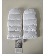 NWT LULULEMON White 600 Fill Goose Down Wunder Puff Mitten Gloves Women&#39;... - £65.15 GBP