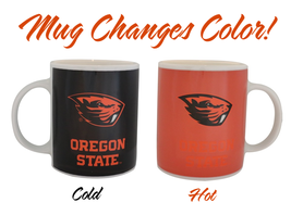 Oregon State University Beavers Color Changing Coffee Mug - £11.73 GBP