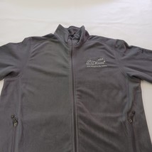 Eddie Bauer KUMI MANUFACTURING ALABAMA Men's Gray Full Zip Pockets Sweatshirt XL image 9