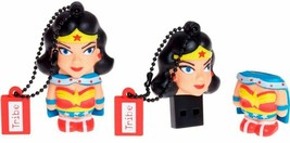 New Tribe Dc Comics Wonder Woman 16gb Usb 2.0 Flash Drive Storage Super Hero - £14.95 GBP