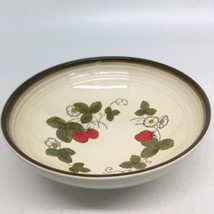 Metlox Poppy Trail California Strawberry Large Serving Bowl 11 1/4&quot; - £19.32 GBP