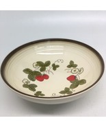 Metlox Poppy Trail California Strawberry Large Serving Bowl 11 1/4&quot; - £19.12 GBP