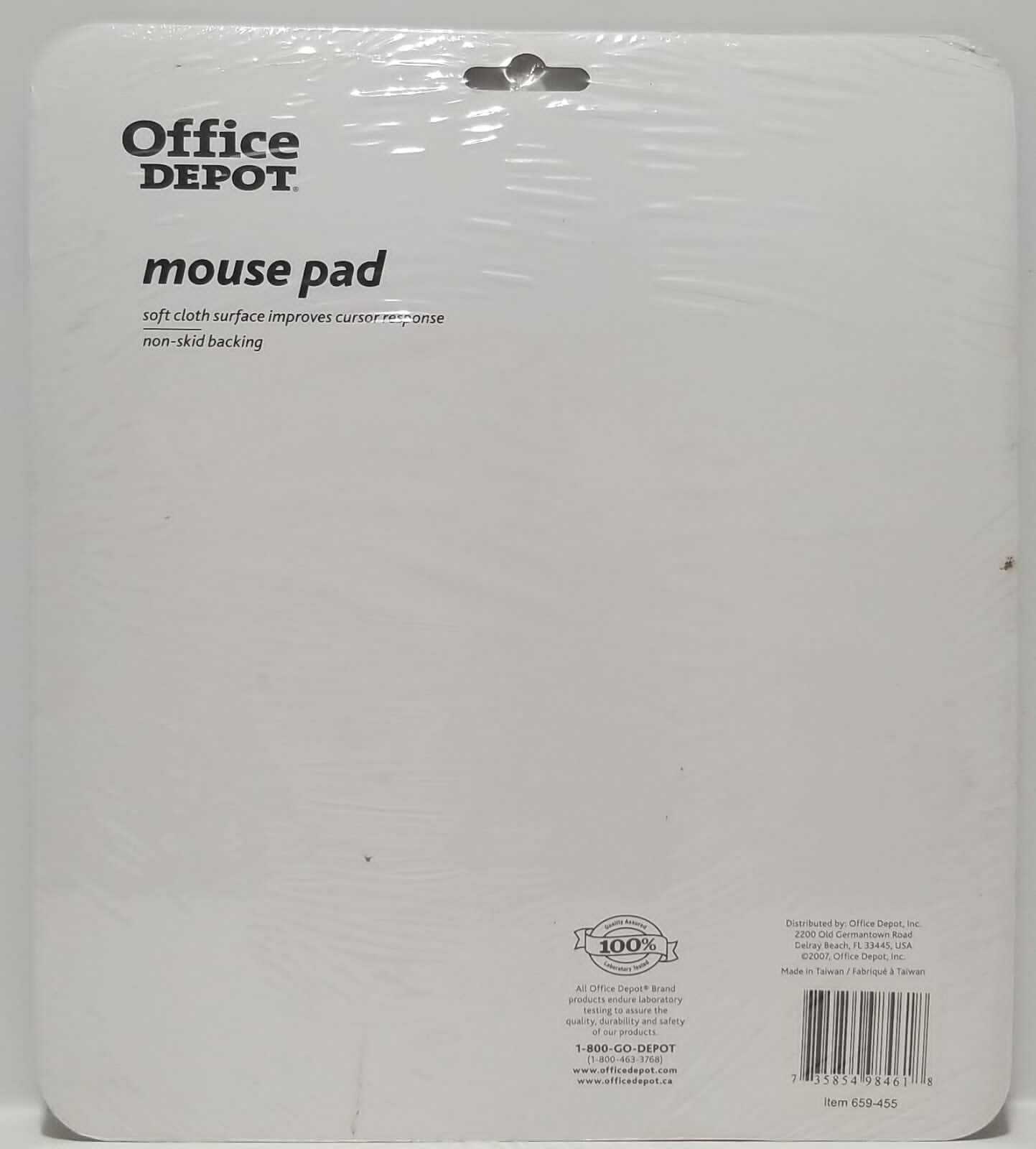 Office Depot Brand Texas Hold 'Em Mouse Pad, Black 659-455 (LOC CR-13) Item image 2