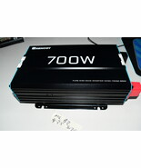 Renogy 700W Pure Sine Wave Inverter Remote Controller 12V DC to 120V AC ... - $143.60 CAD
