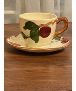 Vintage Franciscan Desert Rose Coffee Tea Cup and Saucer Made in U.S.A N... - £4.65 GBP