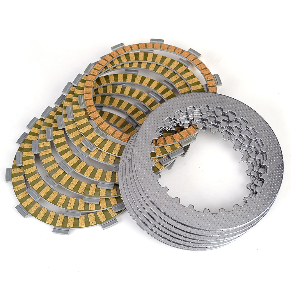 Clutch Friction Plates CB500R CBF500 Cb 500R Cbf 500 CBR400RR MC29 XL600V Tran - £157.47 GBP