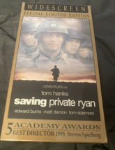 Saving Private Ryan (VHS, 2000, 2-Tape Set, Special Widescreen Limited Edition) - £3.82 GBP