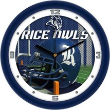 Rice Owls Football Helmet clock - £30.37 GBP