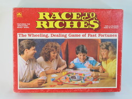 Race to Riches 1989 Board Game 100% Complete Excellent Plus Condition - £23.26 GBP