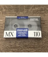 Maxwell Metal MX 110 IEC Type IV Blank Cassette Tapes New Sealed Japan - $566.88 MXN