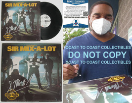 Sir Mix A Lot signed Iron Man album vinyl record Baby Got Back proof Beckett COA - £222.11 GBP