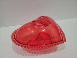  VALENTINES XO Plastic Candy Dish Red NEW - £13.58 GBP