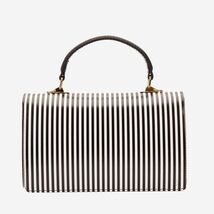 The Santa Amaro Striped Leather Handbag image 2