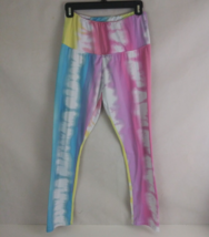 Hot Kiss Women&#39;s Bright Colorful Tie-Dye Leggings Size XL - £7.74 GBP