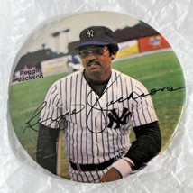 1978 Reggie Jackson New York Yankees Baseball Lapel Hat Pin Pinback Button - $11.95