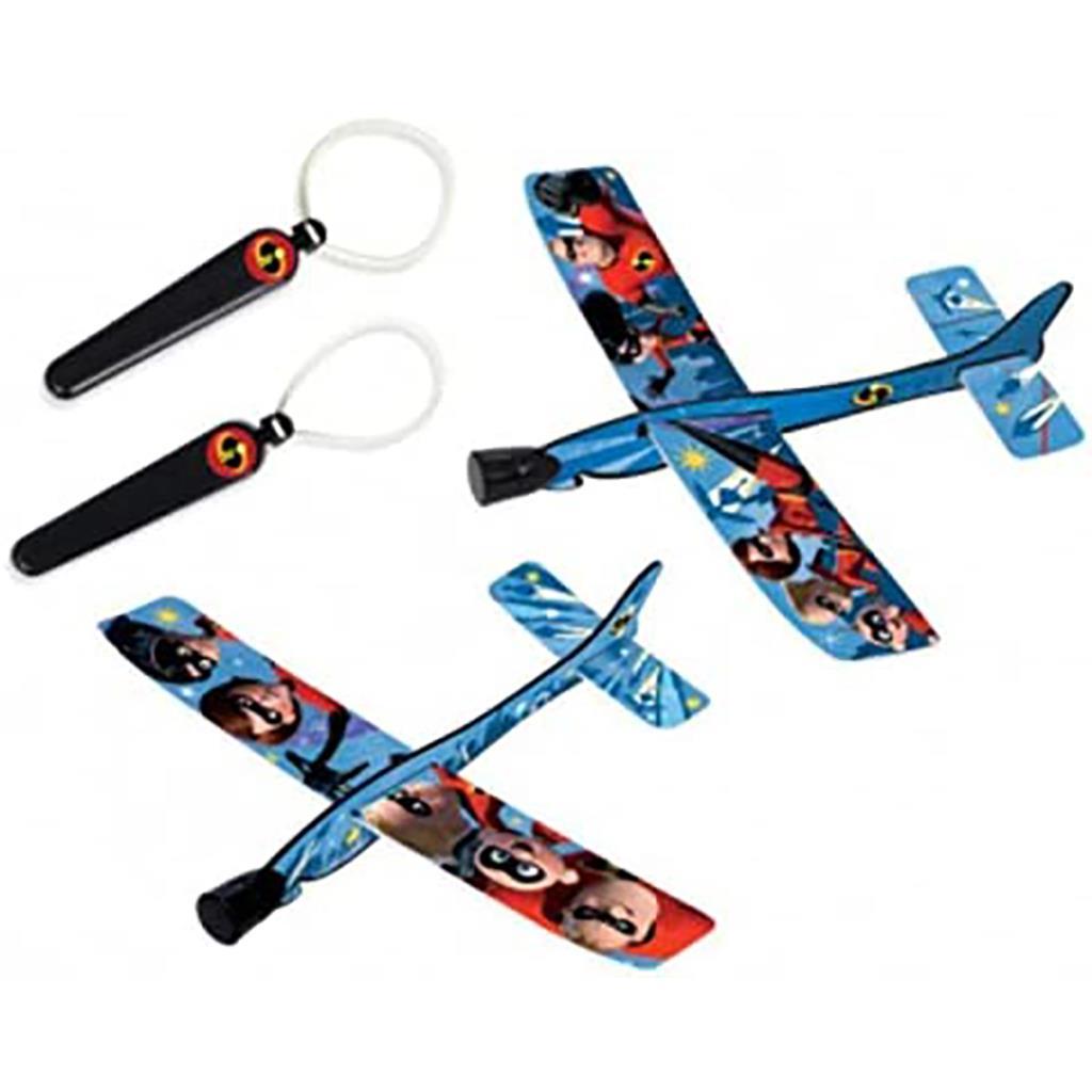 Incredibles Gliders Birthday Party Favors Accessories Toys 2 Planes Per ... - $3.25