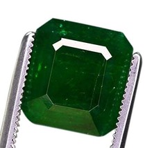 Emerald Colombian 5.25 ct Natural Octagon loose gemstone faceted stone Emerald G - £79.13 GBP