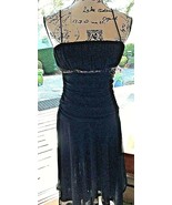 Women&#39;s City Triangles Evening Formal Size Medium Sequin Ruched Dress  S... - €6,83 EUR