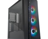 Cooler Master MasterBox MB311L ARGB Airflow Micro-ATX Tower with Dual AR... - $141.95