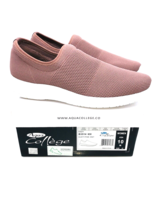 Aqua College  Kady Slip On Sneakers - Dusty Pink Knit, US 10M / EUR 41 - £30.14 GBP