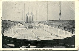 Postcard 1907 Interior of Tabernacle, Salt Lake City Utah Frank Thayer Pub O12 - £7.36 GBP