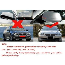 Rearview Mirror Cap Wing Side Mirror Cover Fit For Bmw 5 Series F10 F11 ... - $41.13