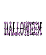 31 Halloween Banner HB21-Digital ClipArt-SVG-Gift Tag-Notebook-Scrapbook  - £0.98 GBP