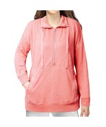 Tangerine Long Sleeve  1/4 Zip Pullover Select Color &amp; Size Women&#39;s Sz S... - $23.14