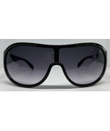 NEW EXTE EX739 01 BLACK Designer Women’s Fashion Sunglasses Shield Shades - $225.85 CAD