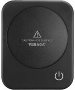VOBAGA Coffee Mug Warmer – 3 Temp Settings, Auto Shut-Off (20W) - Black - $18.49