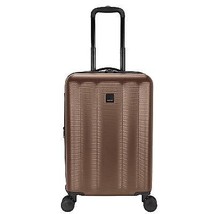 Skyline Hardside Carry On Spinner Suitcase - Brandy Brown - £57.06 GBP