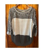 Maurice&#39;s Leopard print sweater size M - $15.00