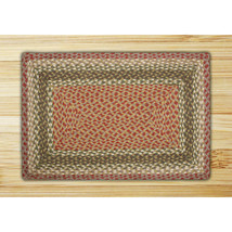 Capitol Importing Olive-Burgundy-Gray - 20 in. x 30 in. Rectangle Braide... - $1,153.08 MXN