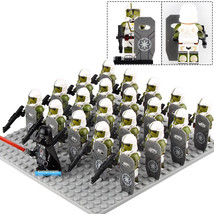 Star Wars Doom&#39;s Unit Clone Trooper Army Lego Compatible Minifigure Bricks 21Pcs - £25.94 GBP