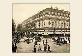 The Grand Hotel and the Cafe de la Paix by A. Pepper - Art Print - £17.57 GBP+