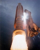 Launch of Space Shuttle Atlantis from Kennedy Space Center STS-43 Photo Print - £7.04 GBP